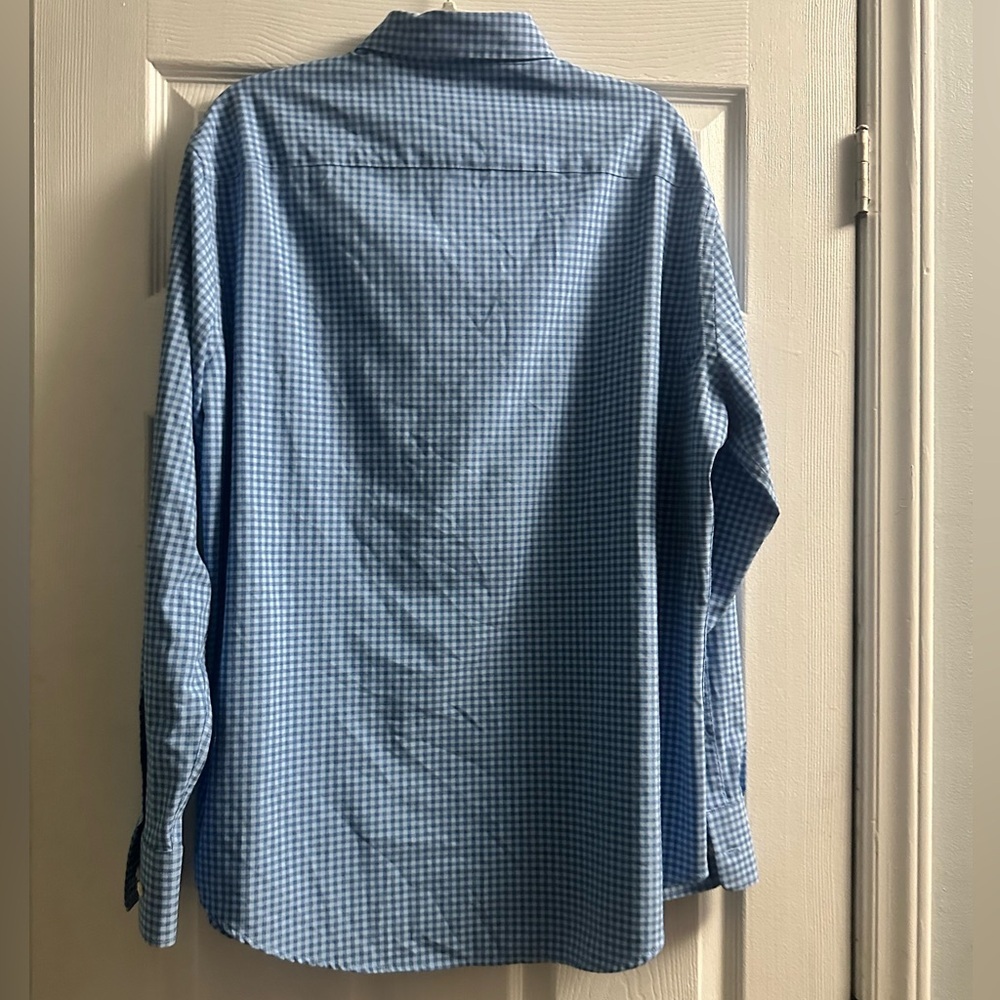 Euc Peter Millar Button Down Polyester Long Sleev… - image 3